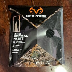 Real tree men’s thermal pants XL new